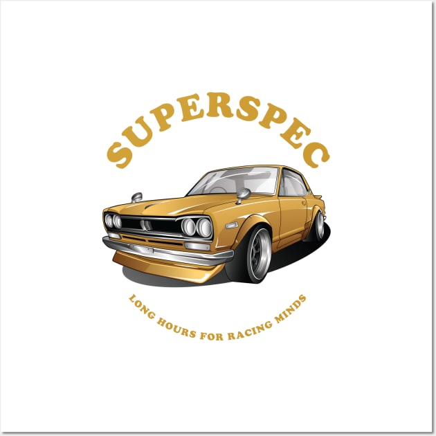 Super Spec Hakosuka Wall Art by superspec